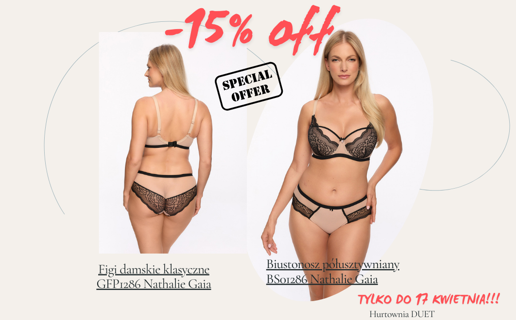 Biustonosz BS01286 NATHALIE -15% tylko do 17 kwietnia