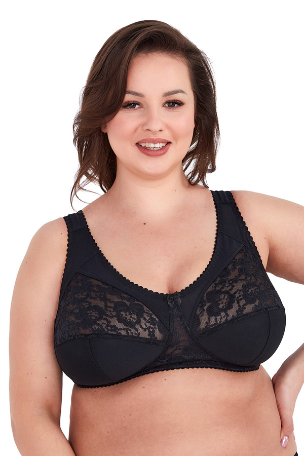 Biustonosz BS01162 Melodia czarny Gaia