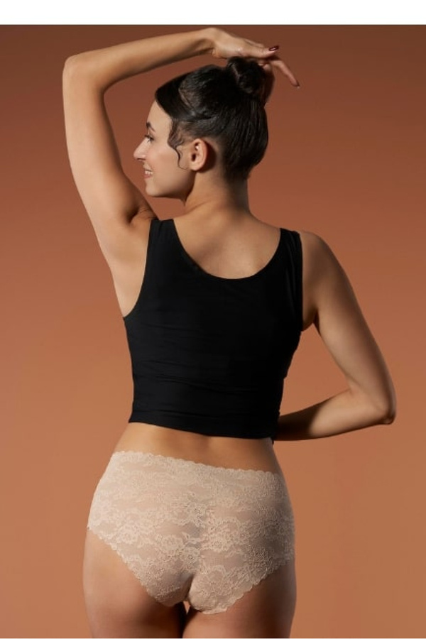 Figi damskie Bellie MAXI beż Julimex