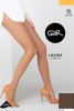 LAURA - Rajstopy damskie Lycra 15 DEN Gatta - lyon