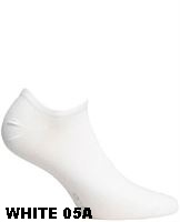 Stopki męskie gładkie W91000 Wola - biały 05A