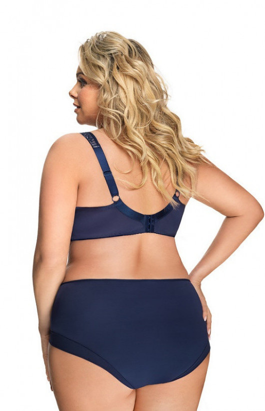 Figi damskie K442 LUISSE granat Gorsenia