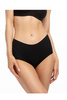 Figi damskie bezszwowe INFINITY BOYSHORT MAXI czarny Julimex