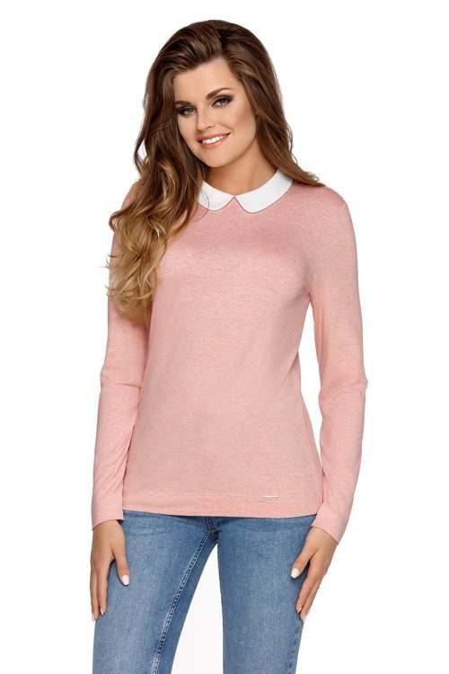 Bluzka damska SHIRLEY melanż róż Babell