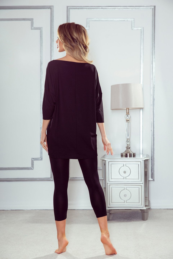 Piżama damska Linette czarny Eldar