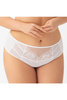 Figi damskie K497/1 Paradise biały Gorsenia