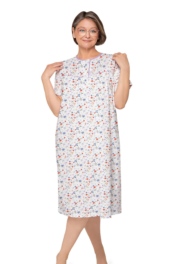 Koszula nocna damska krótki rękaw Bogna I 203 wz.25 Martel