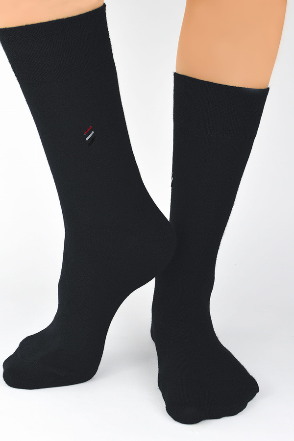 Skarpety męskie bambusowe eleganckie SB004 wzór M53 gładkie