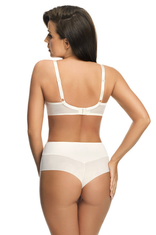 Figi damskie K498 brazyliany Paradise śmietanowy Gorsenia