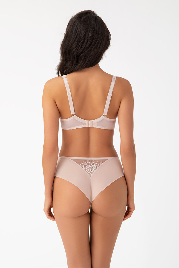 Figi damskie brazyliany K649 Alicante beż Gorsenia