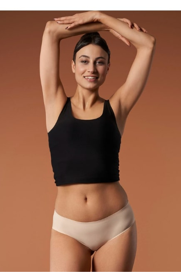 Figi damskie CHEEKIE beż Julimex