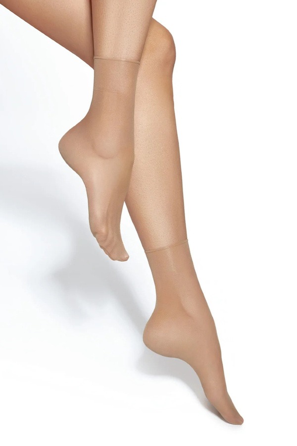 Skarpetki damskie gładkie 8 den HEAVEN Gatta - natural