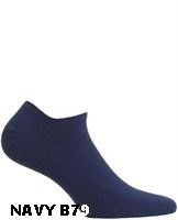 Stopki męskie gładkie W91000 Wola - navy B79