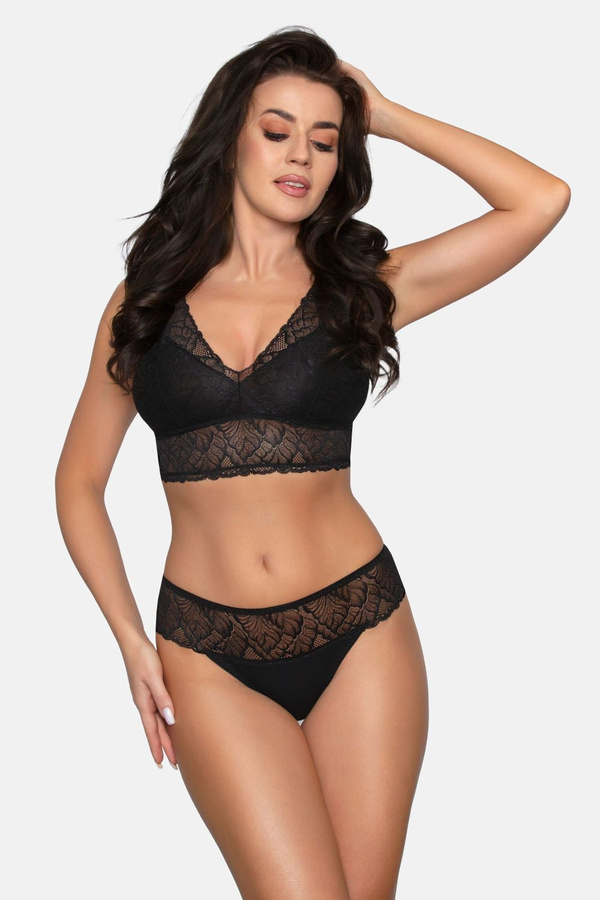 Stringi damskie 183 czarny Babell