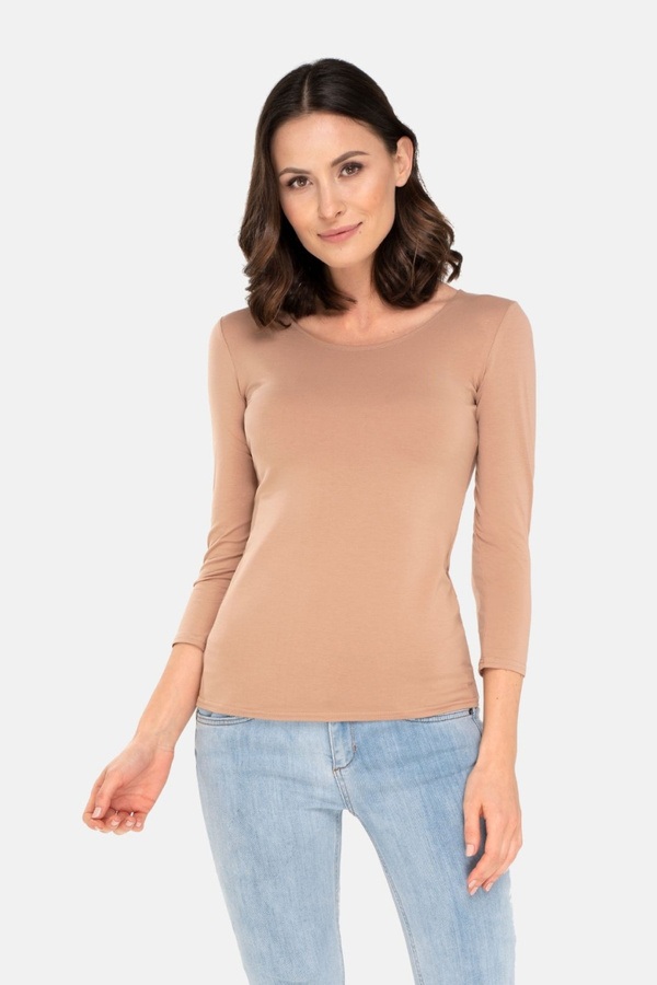 Bluzka damska Manati 3/4 beż Babell