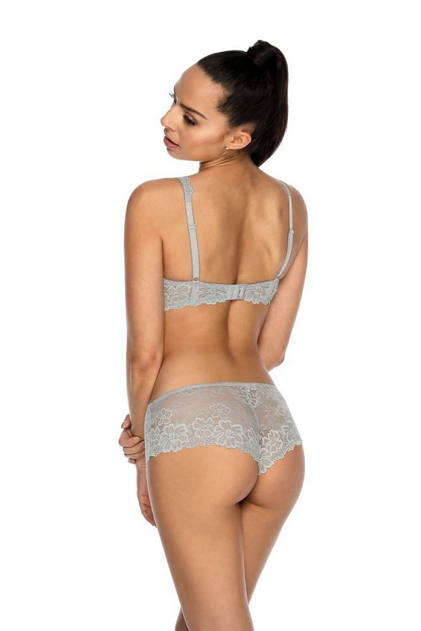 Figi damskie F-053/54/2 CARMELA jasny szary Mat