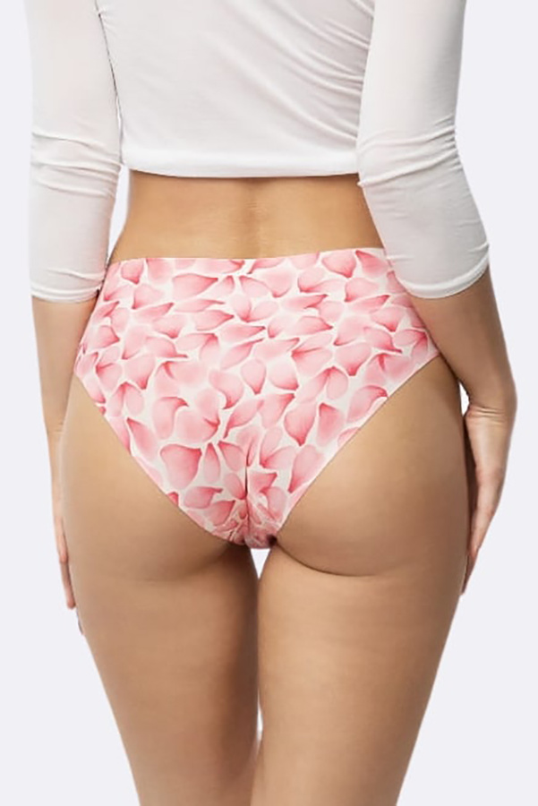 Figi damskie bezszwowe ROSE FLAKES Julimex