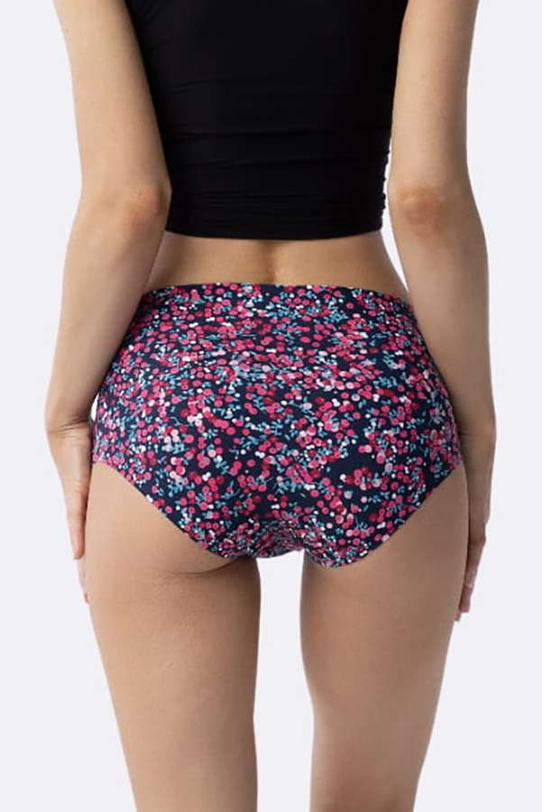 Figi damskie bezszwowe CRANBERRIES MAXI Julimex