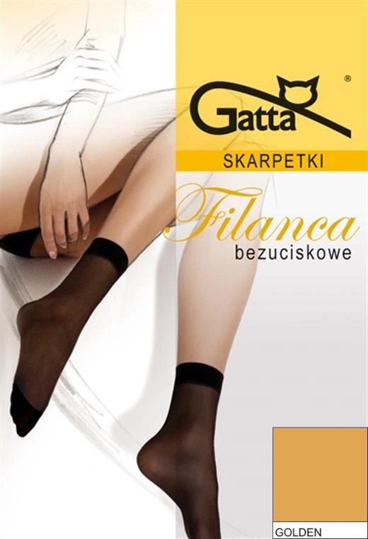 Skarpetki Elastil 20 DEN Gatta 2-PAK - golden