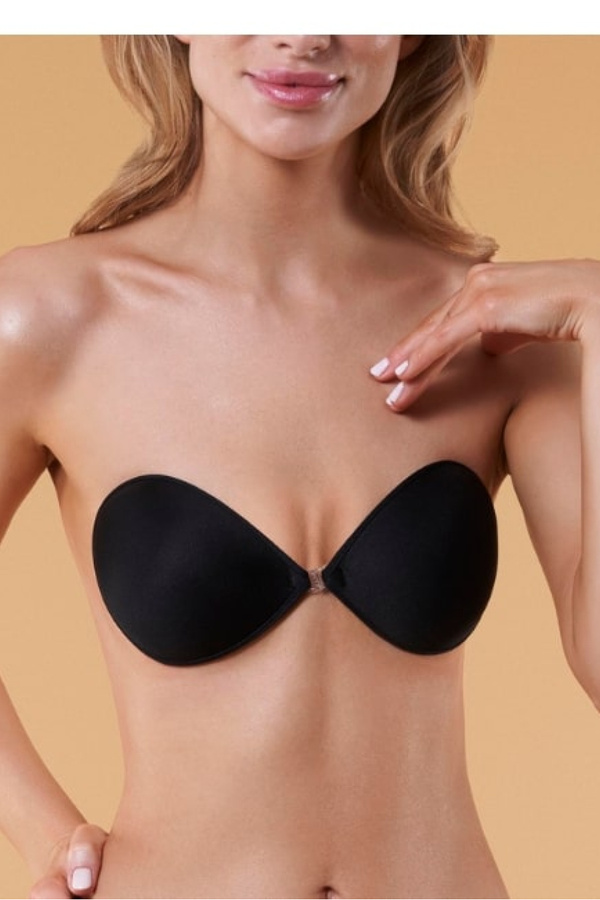 Biustonosz samonośny BS-02 czarny Julimex