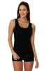 Bezrękawnik damski TA00510A COMFORT COTTON czarny Brubeck