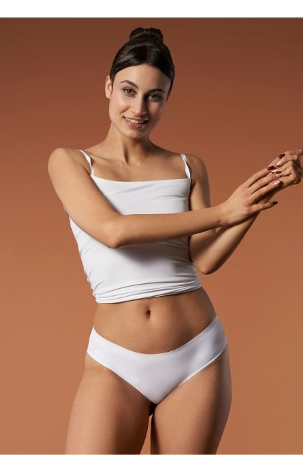 Figi damskie Tanga białe Julimex