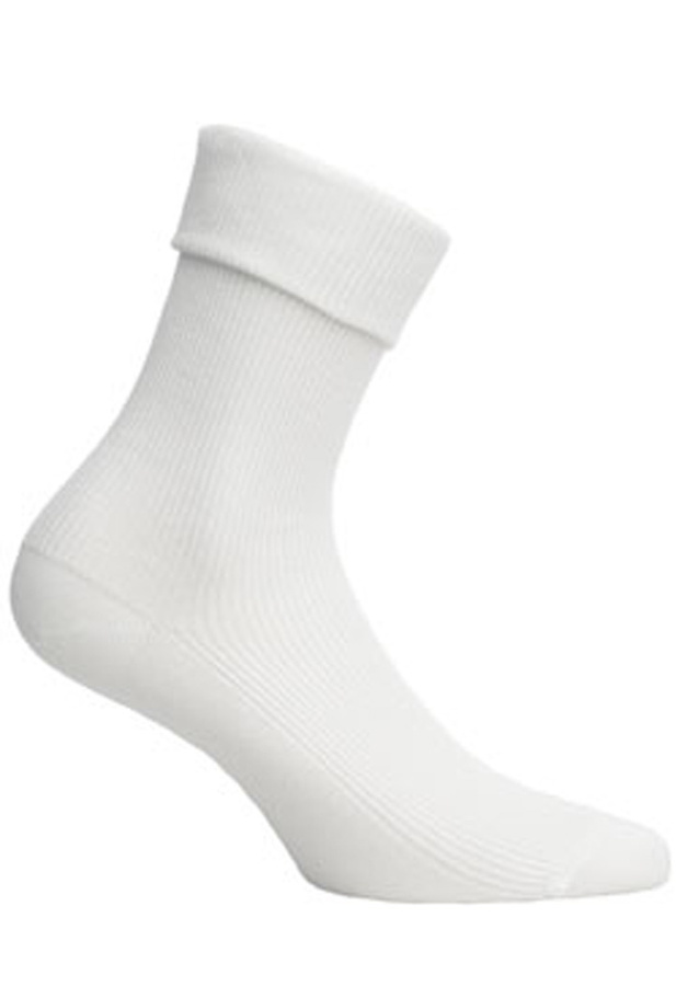 Skarpetki damskie bezuciskowe 84F0699 Wola - biały 05A