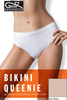 Figi damskie Bikini Queenie 1649 Gatta - natural