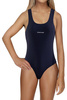 Kostium kąpielowy dziewczęcy jednoczęściowy BW691 granatowy Sesto Senso