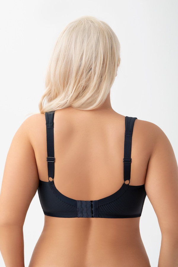 Biustonosz miękki K973 NELA granatowy Gorsenia