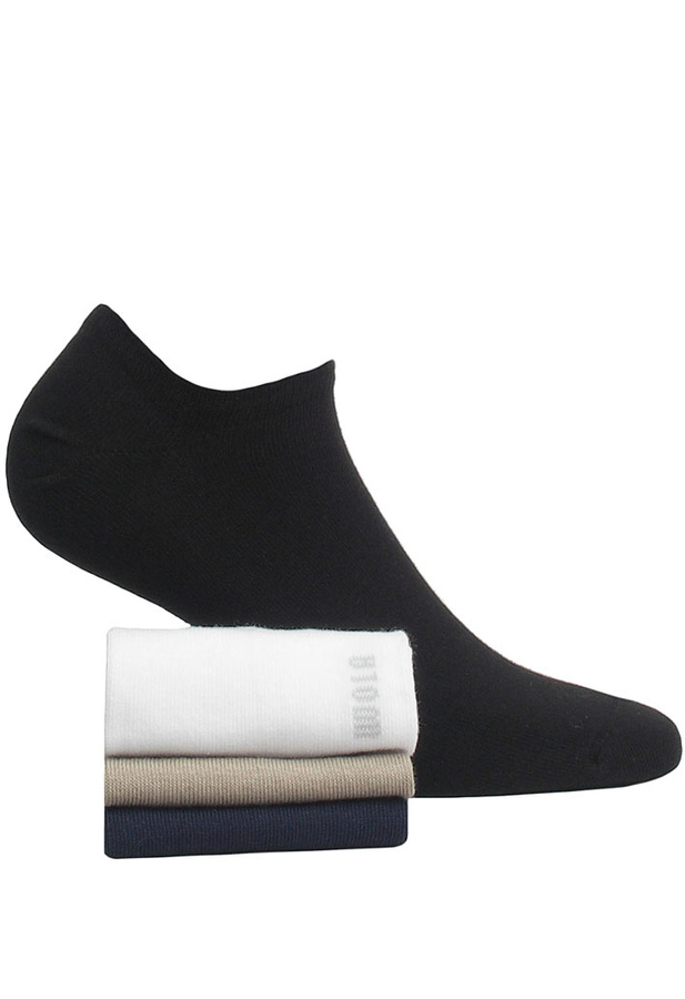 Stopki męskie gładkie W91000 Wola - brąz M76