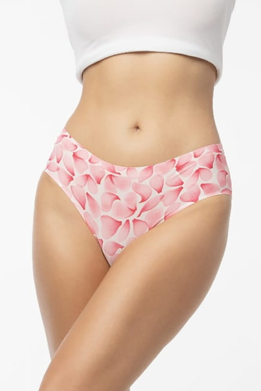 Figi damskie bezszwowe ROSE FLAKES Julimex