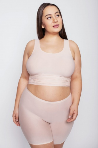 Bermudy damskie FLEXI-ONE beż Julimex