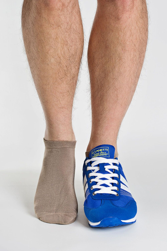 Stopka męska bambusowa beżowa Regina