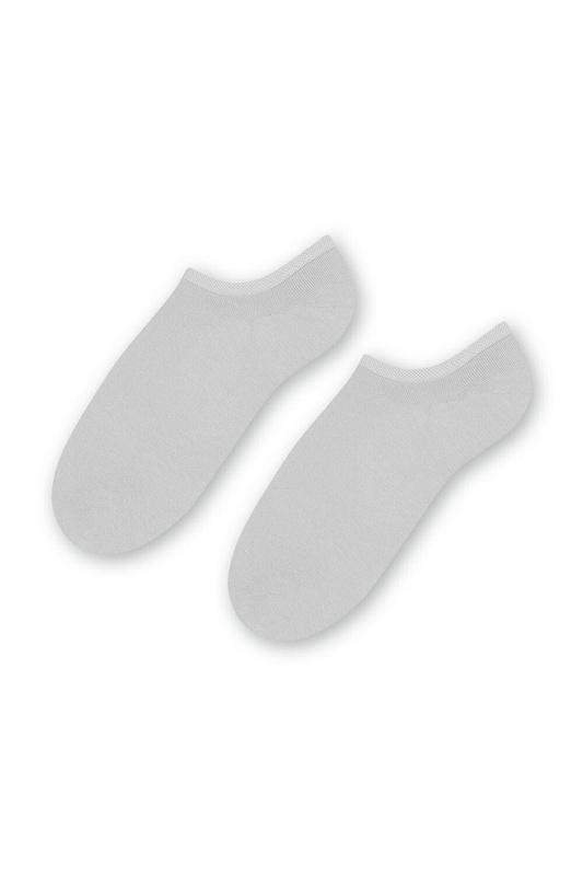 Stopki damskie 007 bawełniane szary Steven