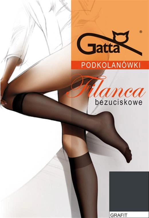 Podkolanówki Elastil Gatta 2-PAK - grafit