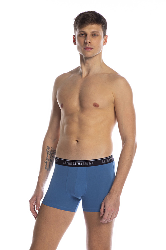 Szorty męskie dopasowane M-1021SZG Lama 3-PAK