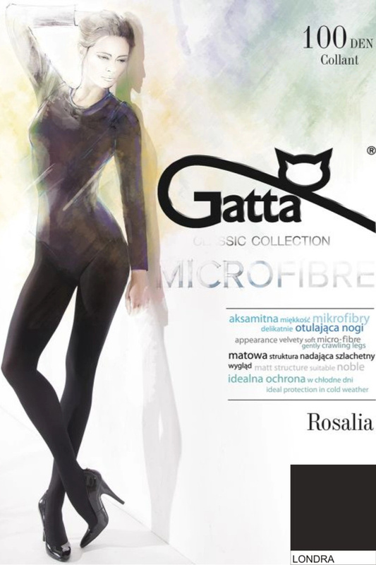 ROSALIA 100 - Rajstopy damskie mikrofibra 100 DEN Gatta - londra