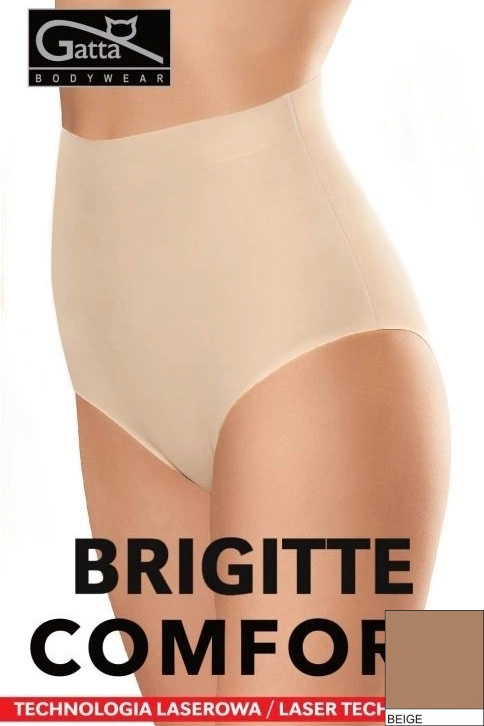 Figi damskie Brigitte Comfort 01 Gatta - beżowy
