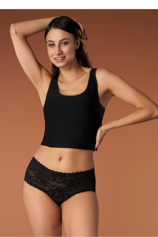 Figi damskie Bellie MAXI czarny Julimex