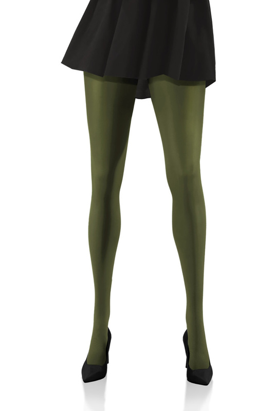 Rajstopy damskie kryjące mikrofibra 40den HIVER bottiglia gładkie