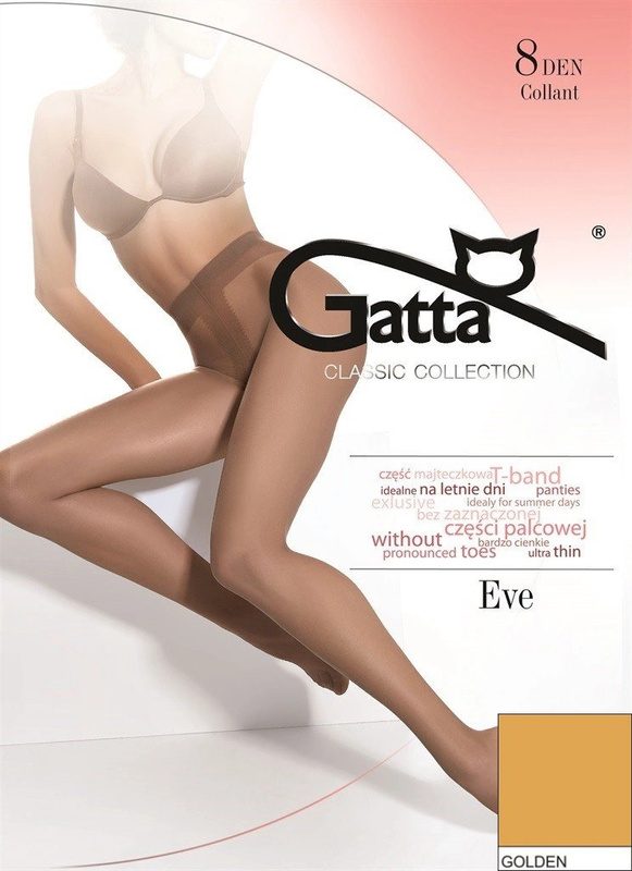 EVE - Rajstopy damskie 8 DEN Gatta - golden