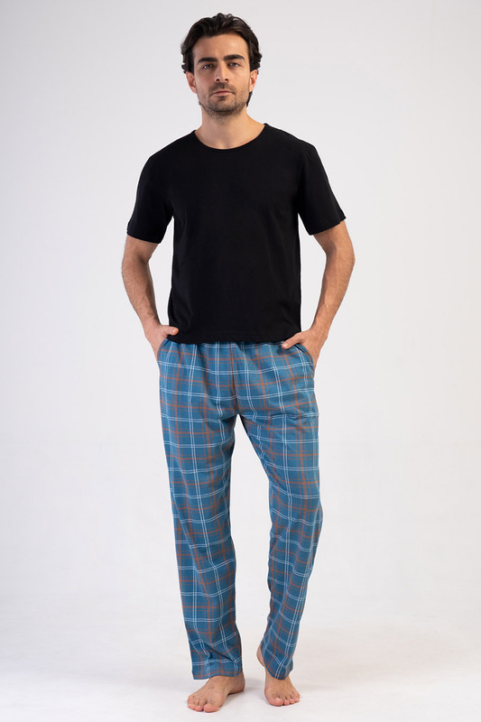 Spodnie piżamowe męskie długie 4110120256 Vienetta