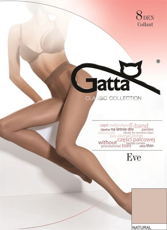EVE - Rajstopy damskie 8 DEN Gatta - natural