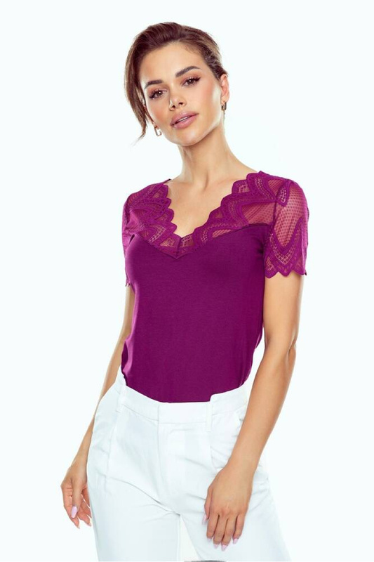 Bluzka damska krótki rękaw Reva Eldar