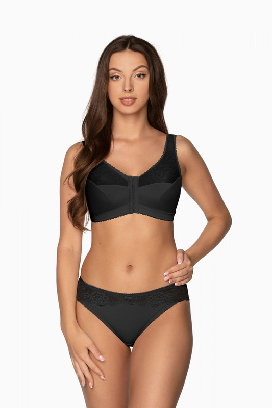 Biustonosz BS01163 Rachela czarny Gaia