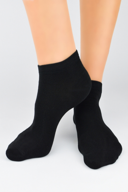 Stopki męskie bambusowe ST042 czarny Noviti