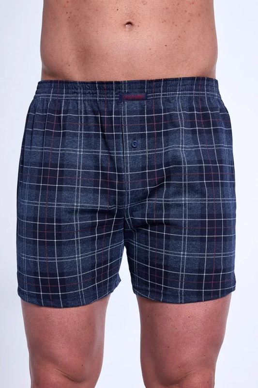 Bokserki męskie luźne wzorzyste CM 264706 Cornette