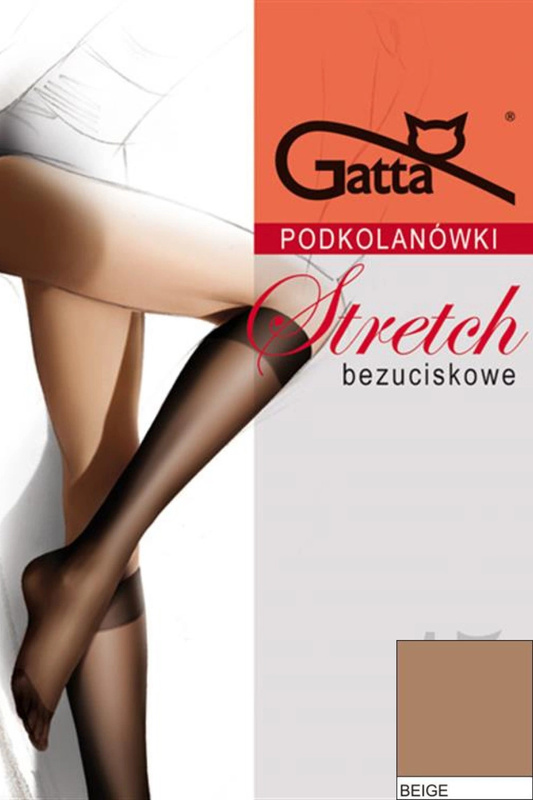 Podkolanówki Stretch Gatta 2-PAK - beige