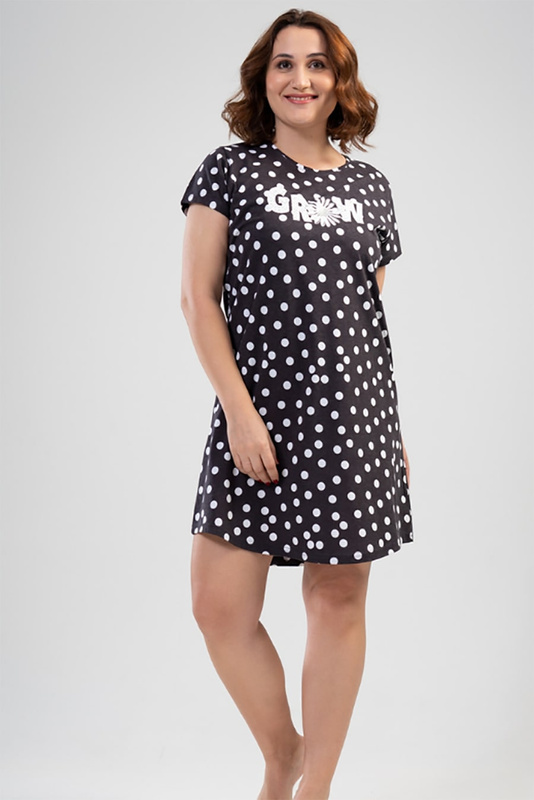 Koszula nocna damska krótki rękaw 1100731081 Vienetta